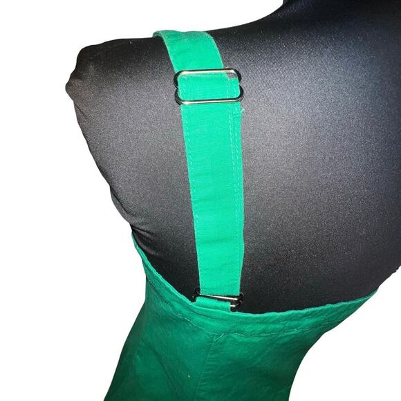 Forever 21 juniors' L square neckline button accent front stretch mini dress - Picture 6 of 9